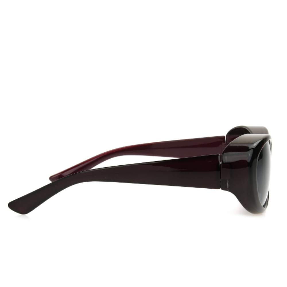 Solar Shield Dioptics Rectangle Wine Sunglasses - Picture 5 of 9
